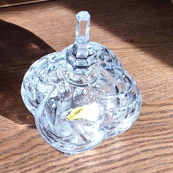 Handcut Lead Crystal Dish West Germany - Picture 2 of 8